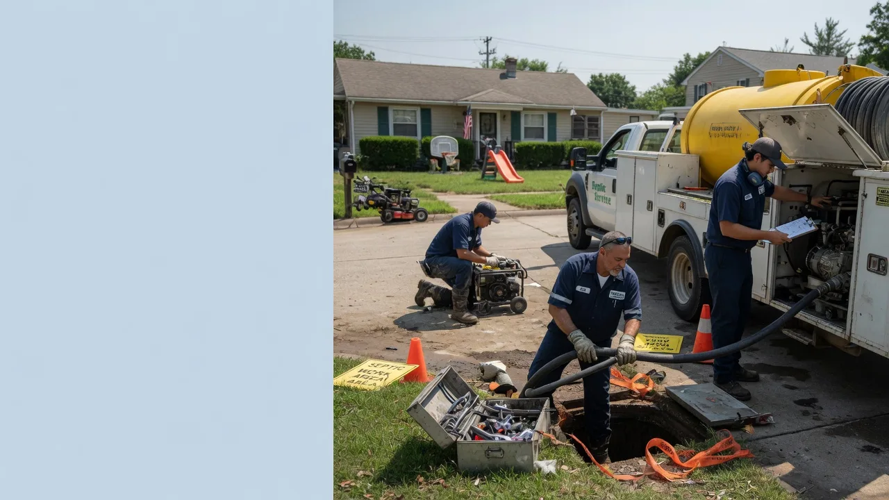 Septic Tank Pumping in Montvale, NJ near me